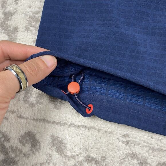 Adidas Pullover Blue Wind Dry Pullover Over 1/4 Zip Lone Sleeve Men’s Size 2XL - Picture 6 of 8